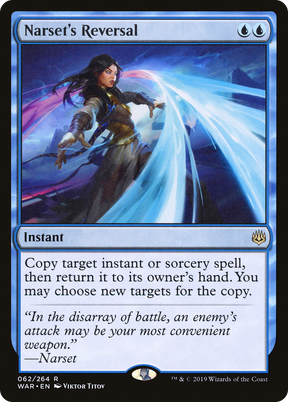 Magic: The Gathering - Narset's Reversal Foil - War of the Spark
