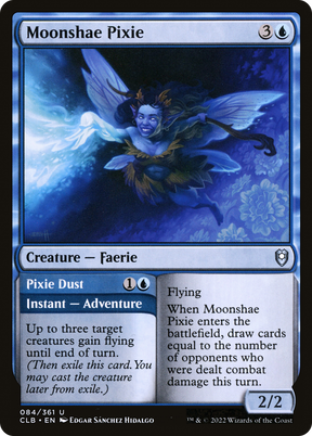 Magic: The Gathering - Moonshae Pixie // Pixie Dust - Commander Legends: Battle for Baldur's Gate