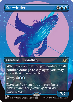 Magic: The Gathering - Starwinder Foil - Edge of Eternities