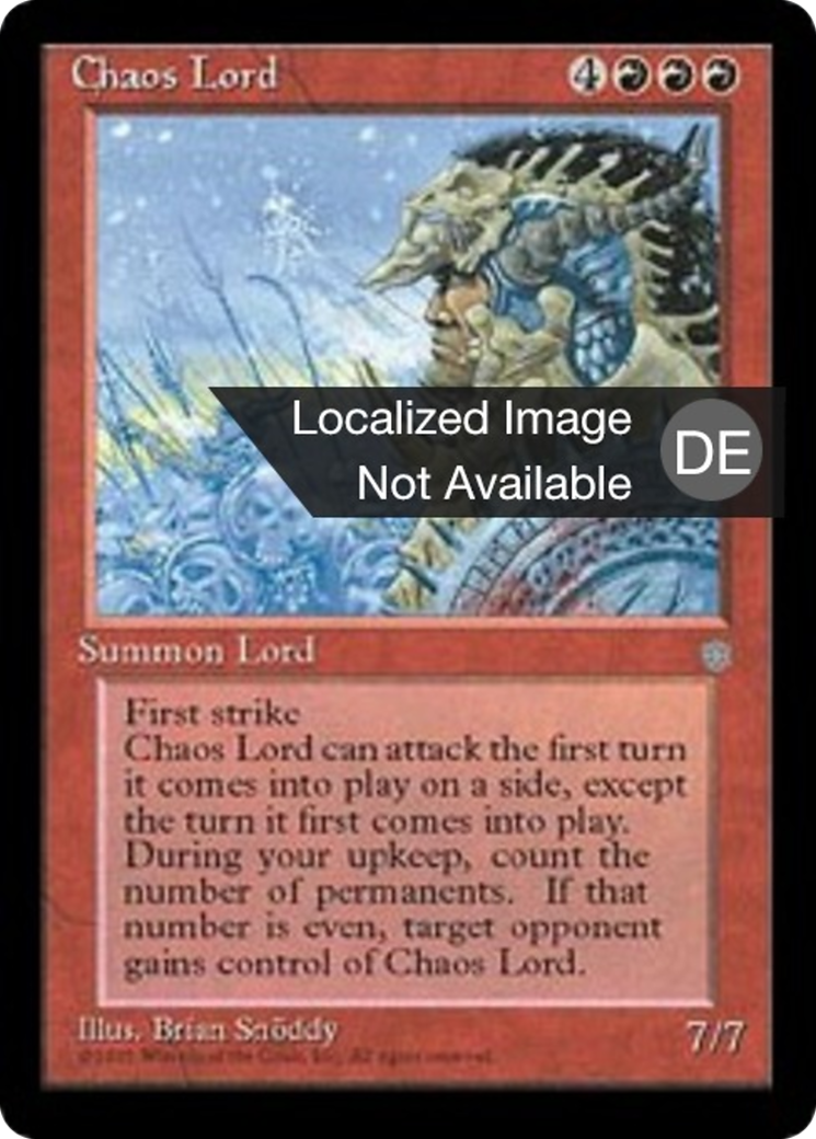 Magic: The Gathering - Chaoslord - Ice Age