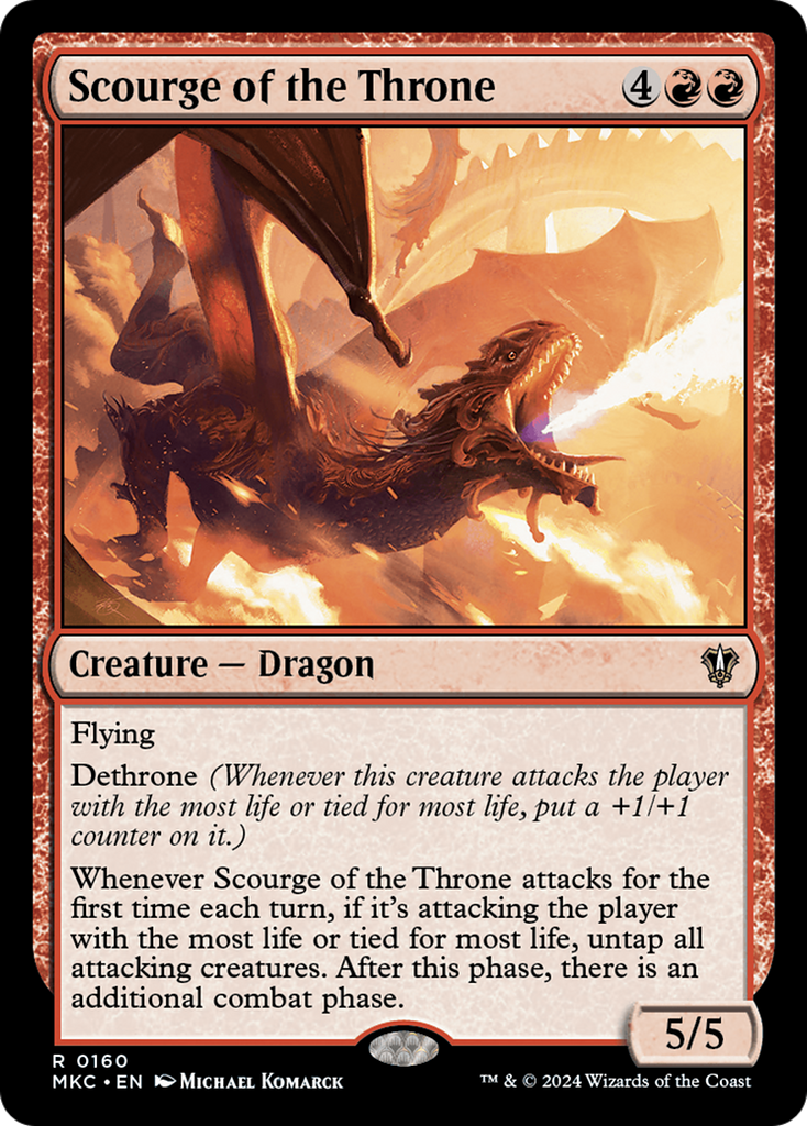 Magic: The Gathering - Scourge of the Throne - Murders at Karlov Manor Commander