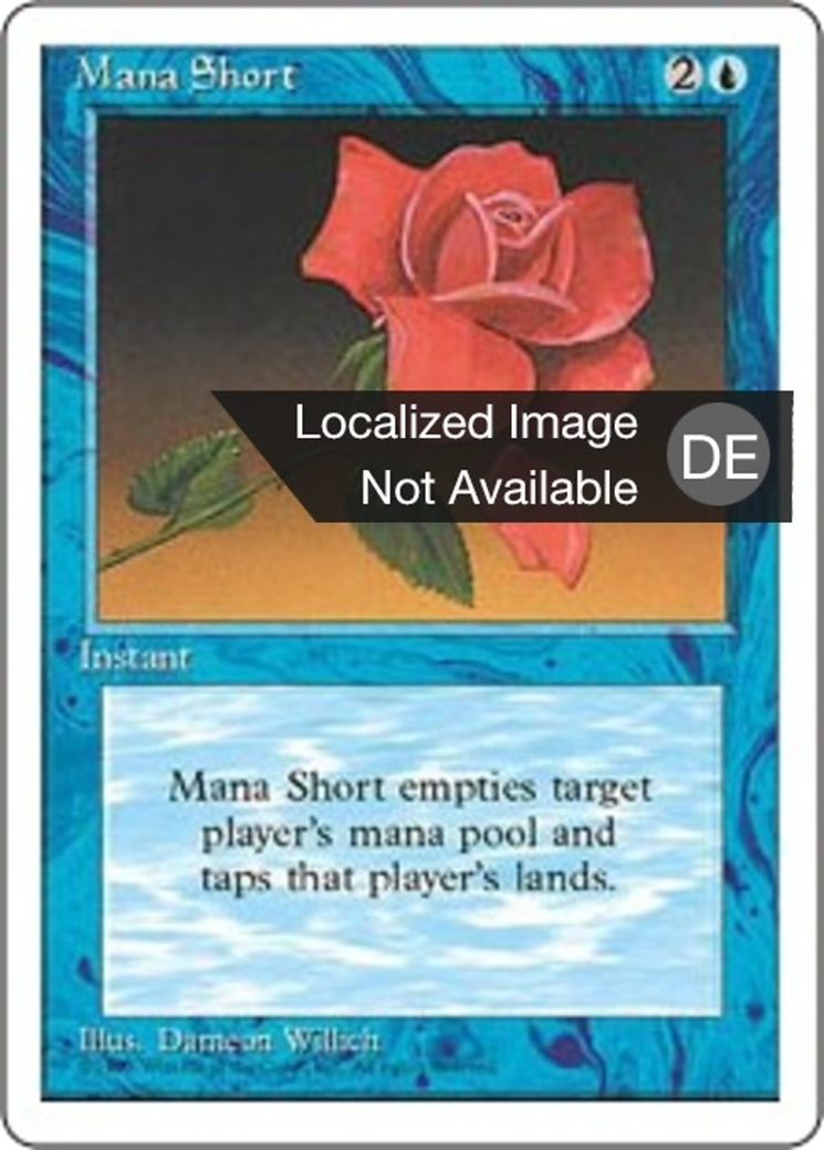 Magic: The Gathering - Manamangel - Fourth Edition