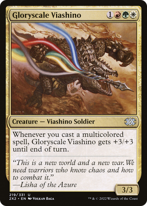 Magic: The Gathering - Gloryscale Viashino Foil - Double Masters 2022