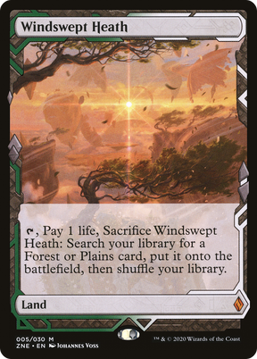 Magic: The Gathering - Windswept Heath Foil - Zendikar Rising Expeditions
