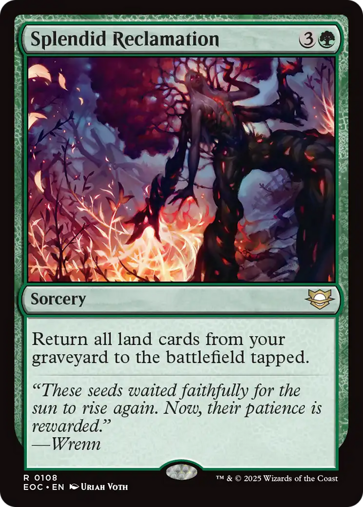 Magic: The Gathering - Splendid Reclamation - Edge of Eternities Commander