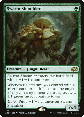 Magic: The Gathering - Swarm Shambler - Jumpstart 2022