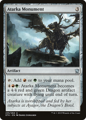Magic: The Gathering - Atarka Monument Foil - Dragons of Tarkir