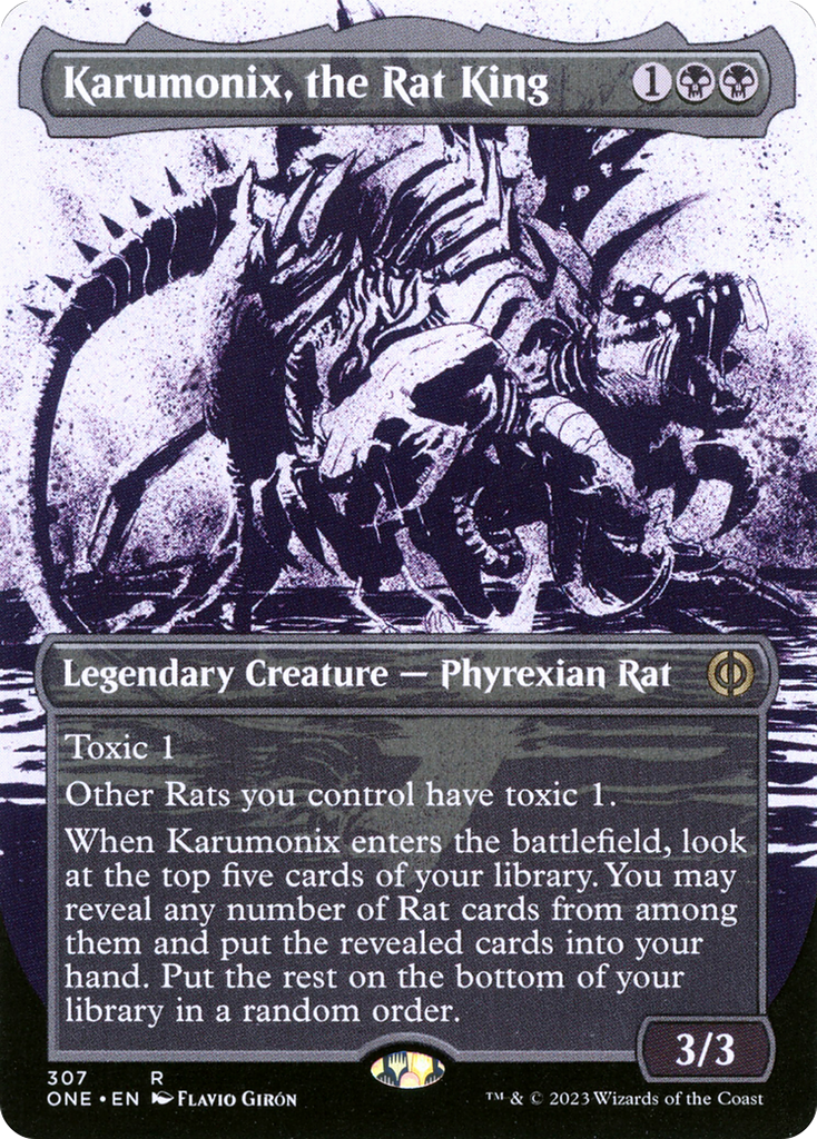 Magic: The Gathering - Karumonix, the Rat King - Phyrexia: All Will Be One