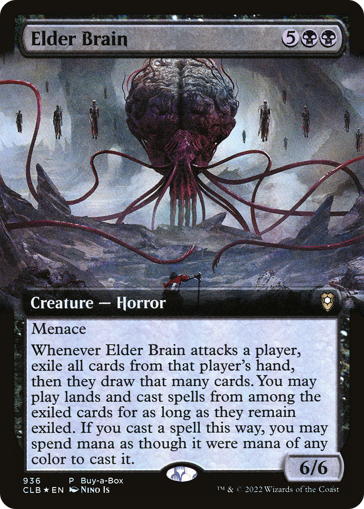 Magic: The Gathering - Elder Brain Foil - Commander Legends: Battle for Baldur's Gate