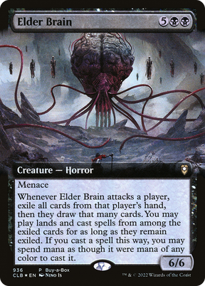 Magic: The Gathering - Elder Brain Foil - Commander Legends: Battle for Baldur's Gate