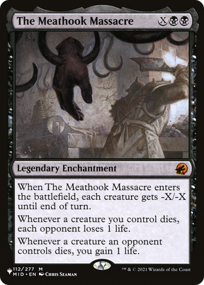 Magic: The Gathering - The Meathook Massacre - The List