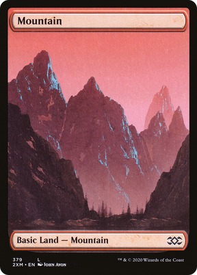Magic: The Gathering - Mountain #379 Foil - Double Masters