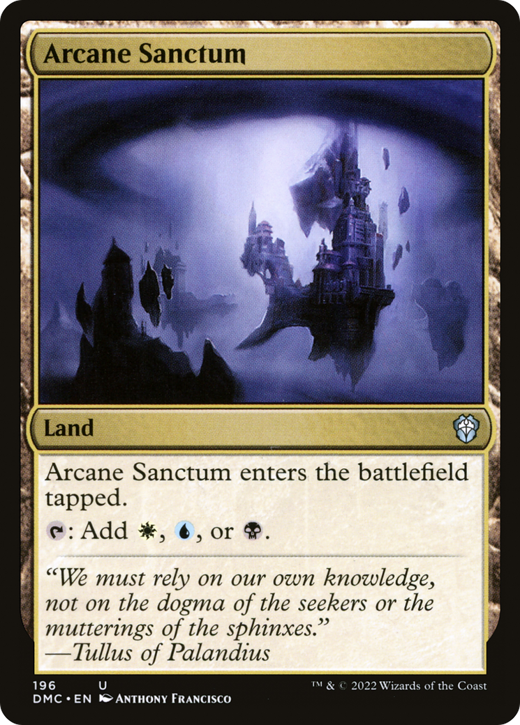 Magic: The Gathering - Arcane Sanctum - Dominaria United Commander