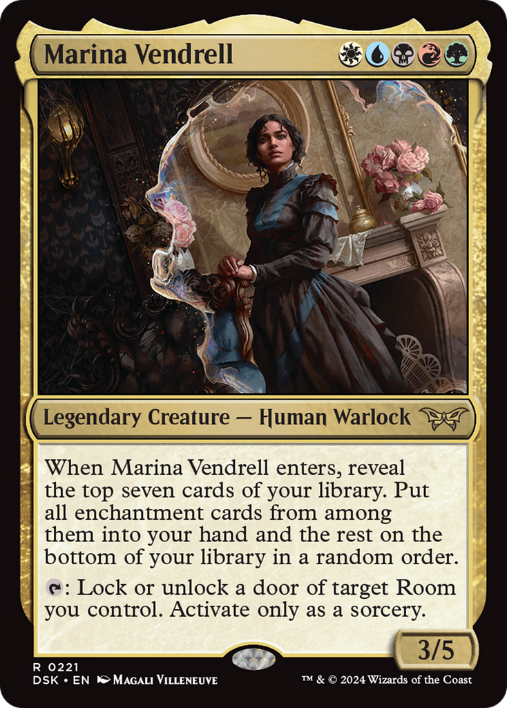 Magic: The Gathering - Marina Vendrell Foil - Duskmourn: House of Horror