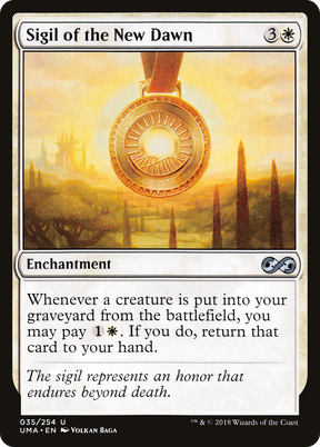 Magic: The Gathering - Sigil of the New Dawn Foil - Ultimate Masters