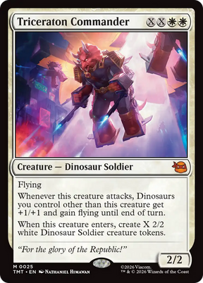 Magic: The Gathering - Triceraton Commander - Teenage Mutant Ninja Turtles