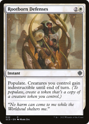 Magic: The Gathering - Rootborn Defenses - Starter Commander Decks