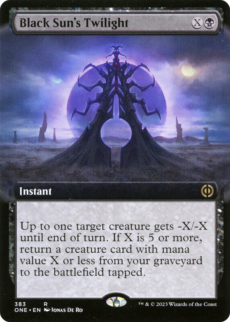 Magic: The Gathering - Black Sun's Twilight - Phyrexia: All Will Be One