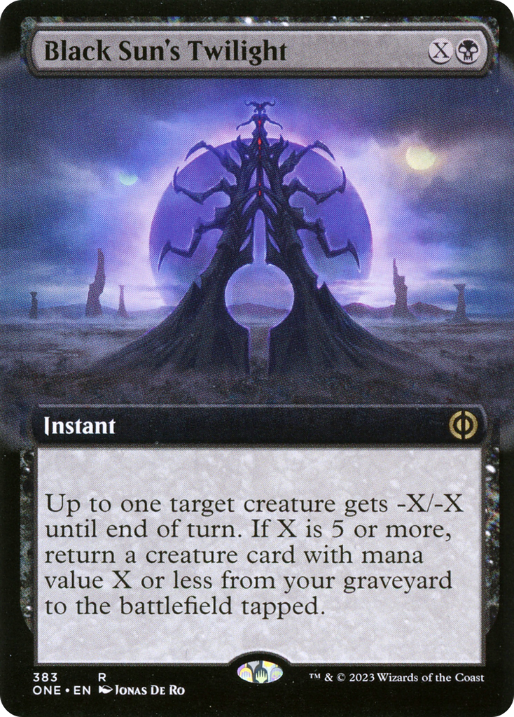Magic: The Gathering - Black Sun's Twilight - Phyrexia: All Will Be One