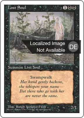 Magic: The Gathering - Verlorene Seele - Fourth Edition