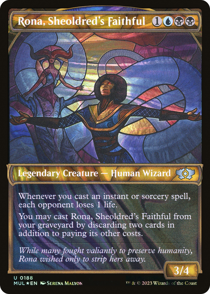 Magic: The Gathering - Rona, Sheoldred's Faithful Foil - Multiverse Legends