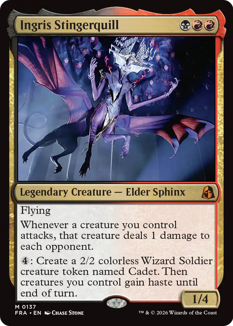 Magic: The Gathering - Ingris Stingerquill Foil - Reality Fracture