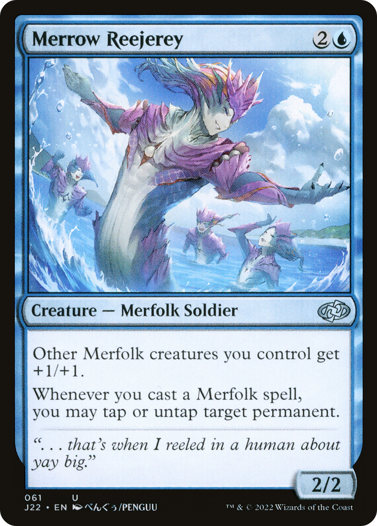 Magic: The Gathering - Merrow Reejerey - Jumpstart 2022