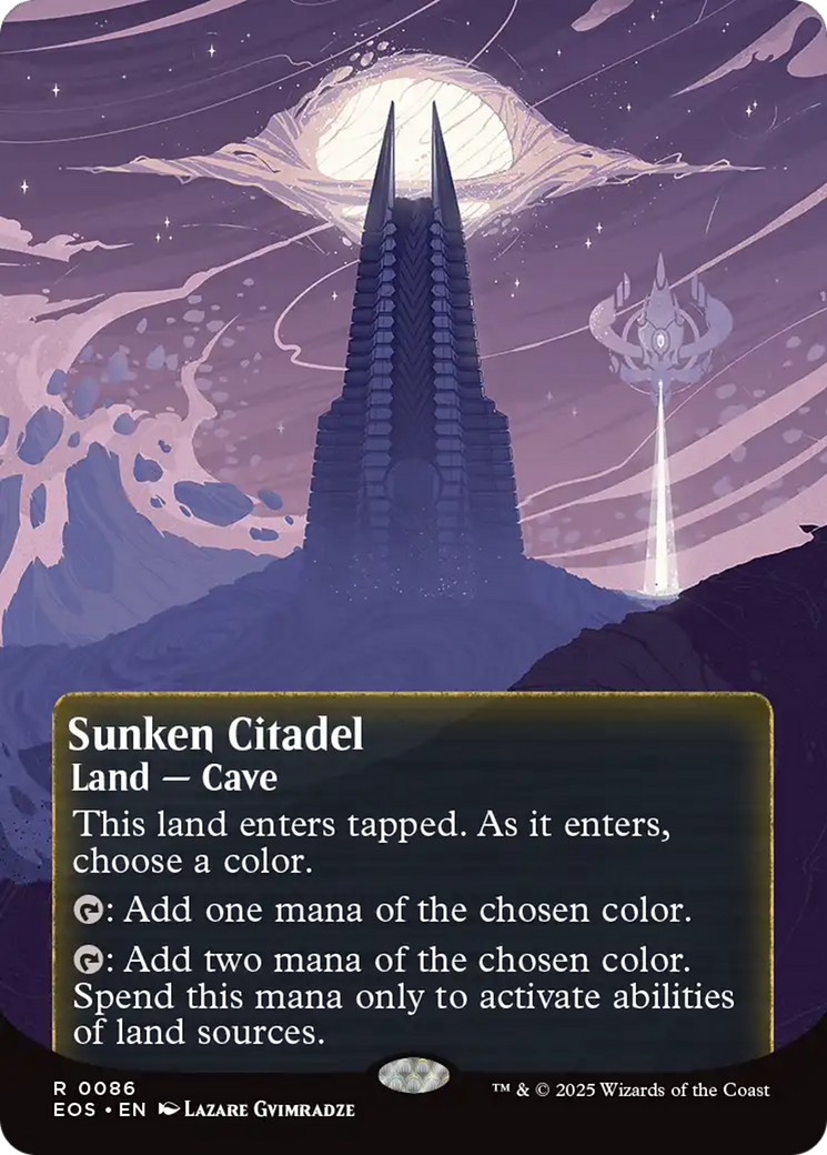 Magic: The Gathering - Sunken Citadel Foil - Edge of Eternities: Stellar Sights