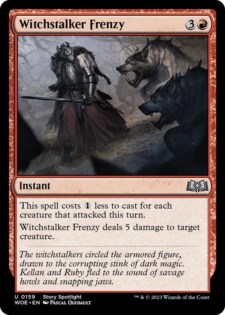 Magic: The Gathering - Witchstalker Frenzy - Wilds of Eldraine