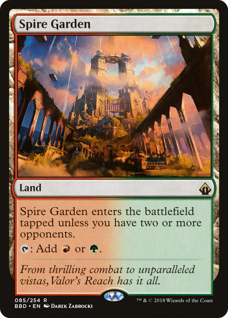 Magic: The Gathering - Spire Garden Foil - Battlebond