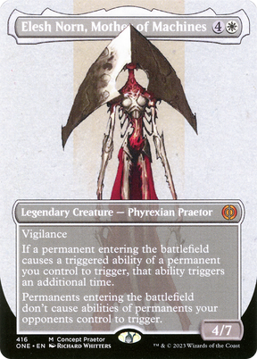 Magic: The Gathering - Elesh Norn, Mother of Machines Foil - Phyrexia: All Will Be One
