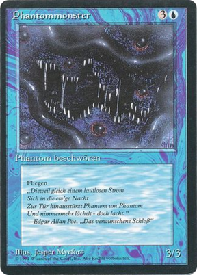 Magic: The Gathering - Phantommonster - Foreign Black Border