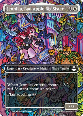 Magic: The Gathering - Jennika, Bad Apple Big Sister - Teenage Mutant Ninja Turtles