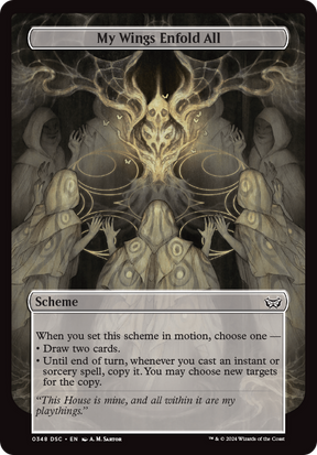 Magic: The Gathering - My Wings Enfold All - Duskmourn: House of Horror Commander