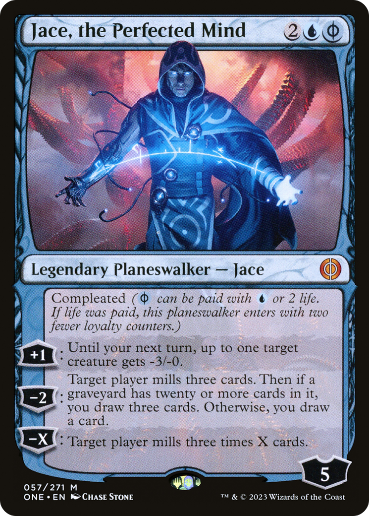 Magic: The Gathering - Jace, the Perfected Mind Foil - Phyrexia: All Will Be One
