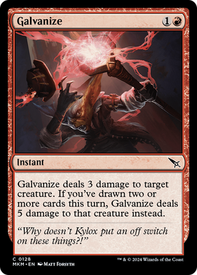 Magic: The Gathering - Galvanize - Murders at Karlov Manor
