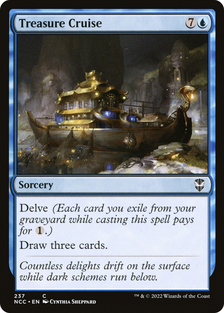 Magic: The Gathering - Treasure Cruise - New Capenna Commander