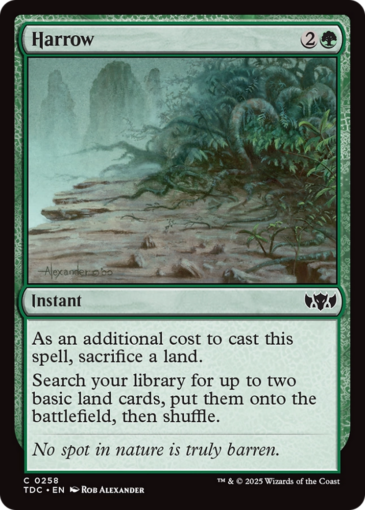 Magic: The Gathering - Harrow - Tarkir: Dragonstorm Commander