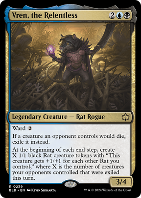 Magic: The Gathering - Vren, the Relentless Foil - Bloomburrow