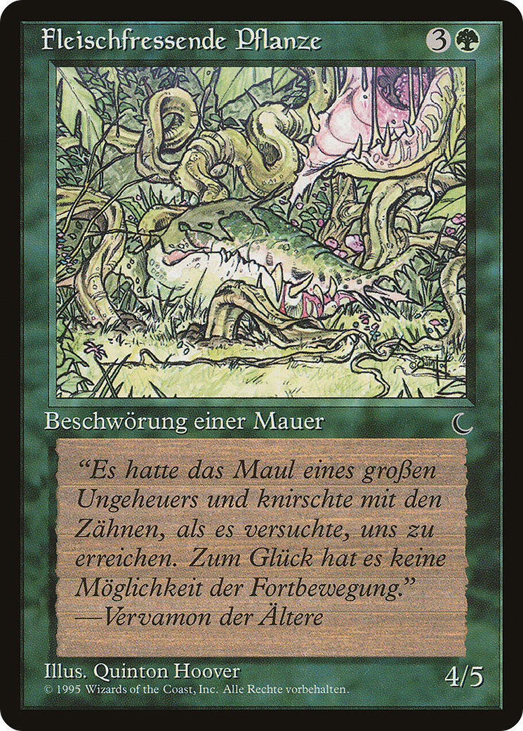 Magic: The Gathering - Fleischfressende Pflanze - Renaissance