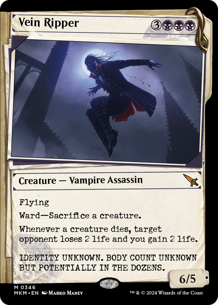 Magic: The Gathering - Vein Ripper - Murders at Karlov Manor