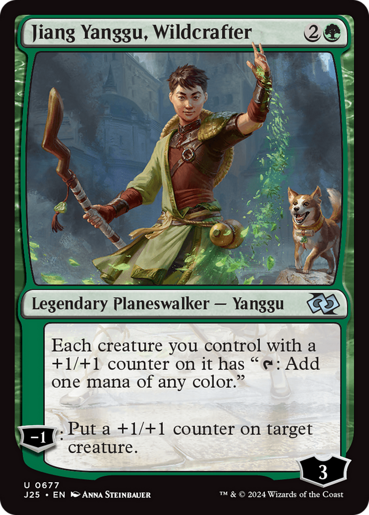 Magic: The Gathering - Jiang Yanggu, Wildcrafter - Foundations Jumpstart