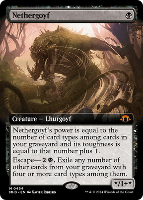 Magic: The Gathering - Nethergoyf Foil - Modern Horizons 3