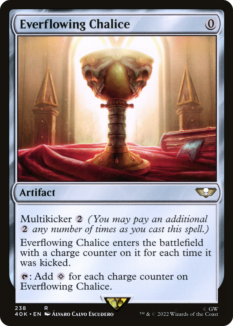 Magic: The Gathering - Everflowing Chalice - Warhammer 40000 Commander
