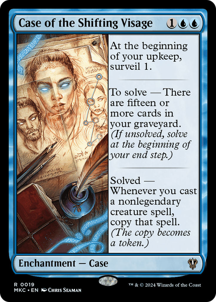 Magic: The Gathering - Case of the Shifting Visage - Murders at Karlov Manor Commander