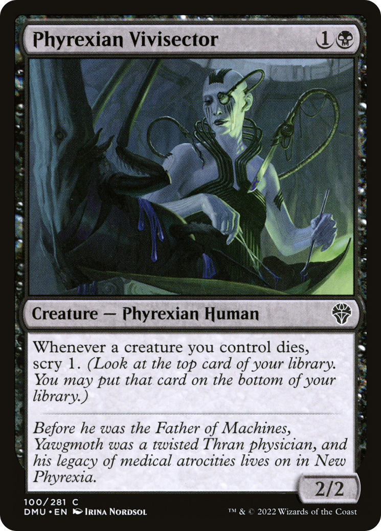 Magic: The Gathering - Phyrexian Vivisector Foil - Dominaria United