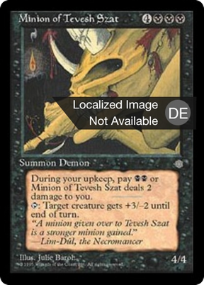 Magic: The Gathering - Diener von Tevesh Szat - Ice Age