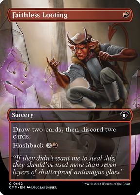 Magic: The Gathering - Faithless Looting - Commander Masters