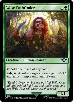 Magic: The Gathering - Wose Pathfinder Foil - The Lord of the Rings: Tales of Middle-earth