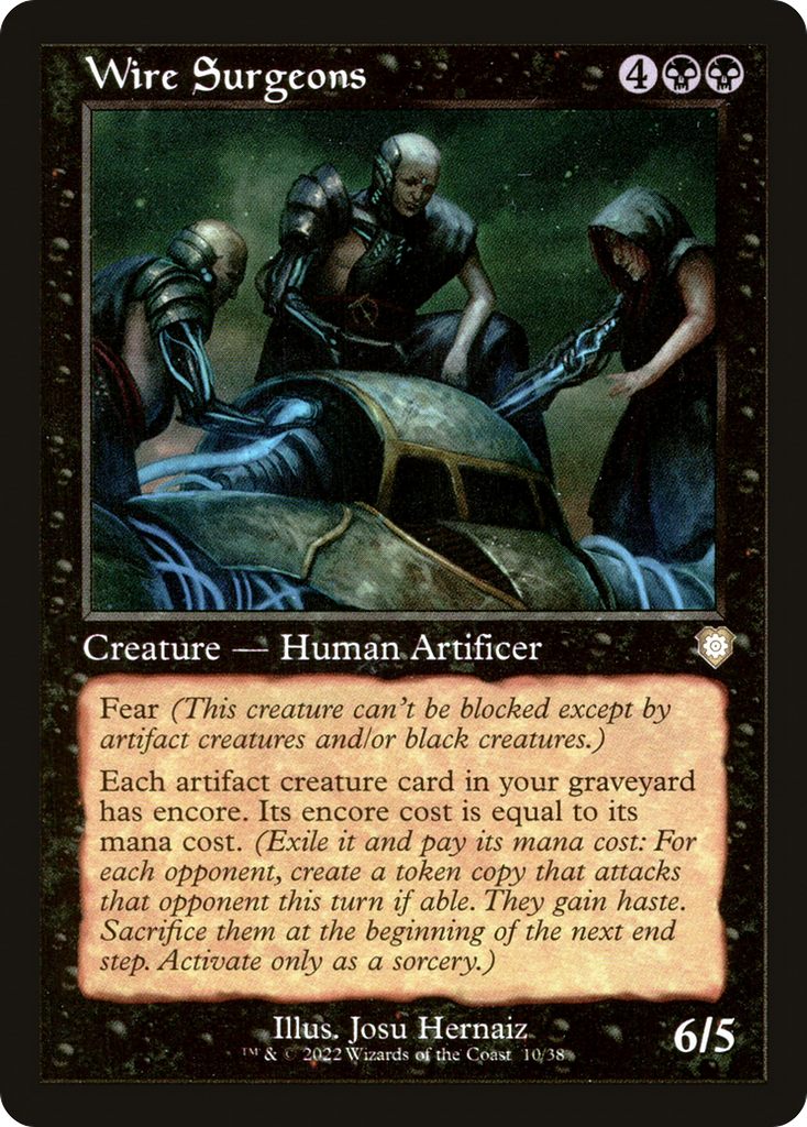 Magic: The Gathering - Wire Surgeons - The Brothers' War Commander